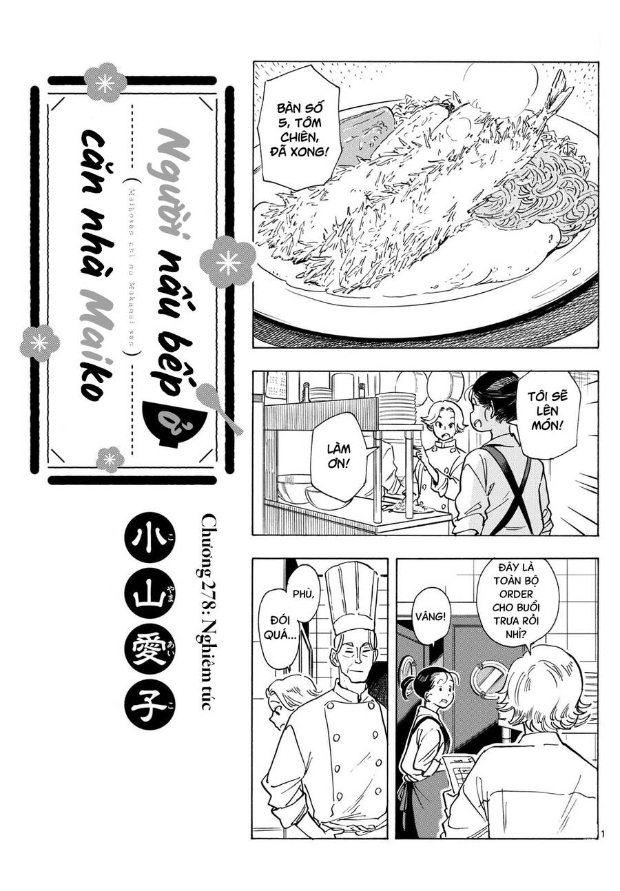 Maiko-San Chi No Makanai-San Chapter  278 - 1