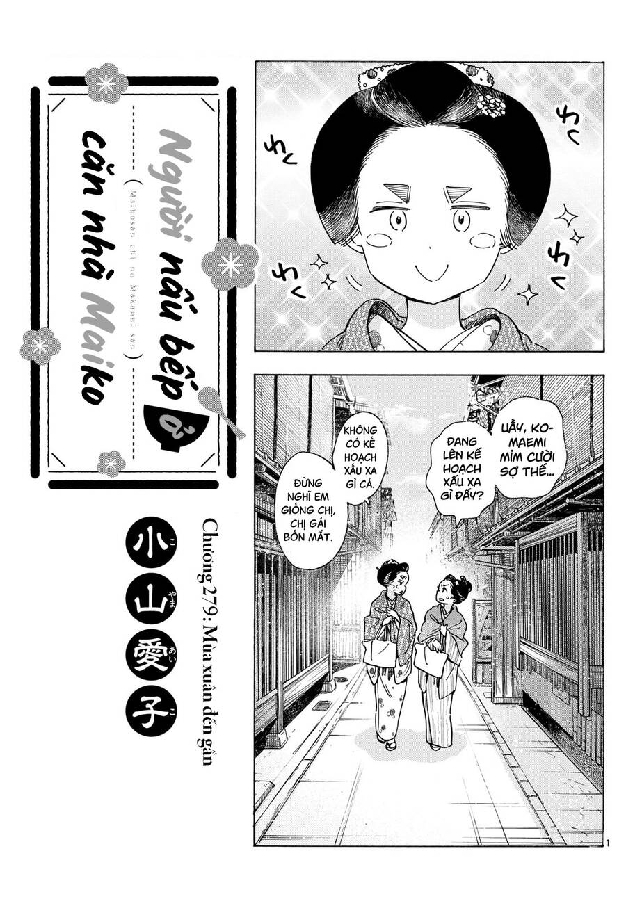 Maiko-San Chi No Makanai-San Chapter  279 - 1