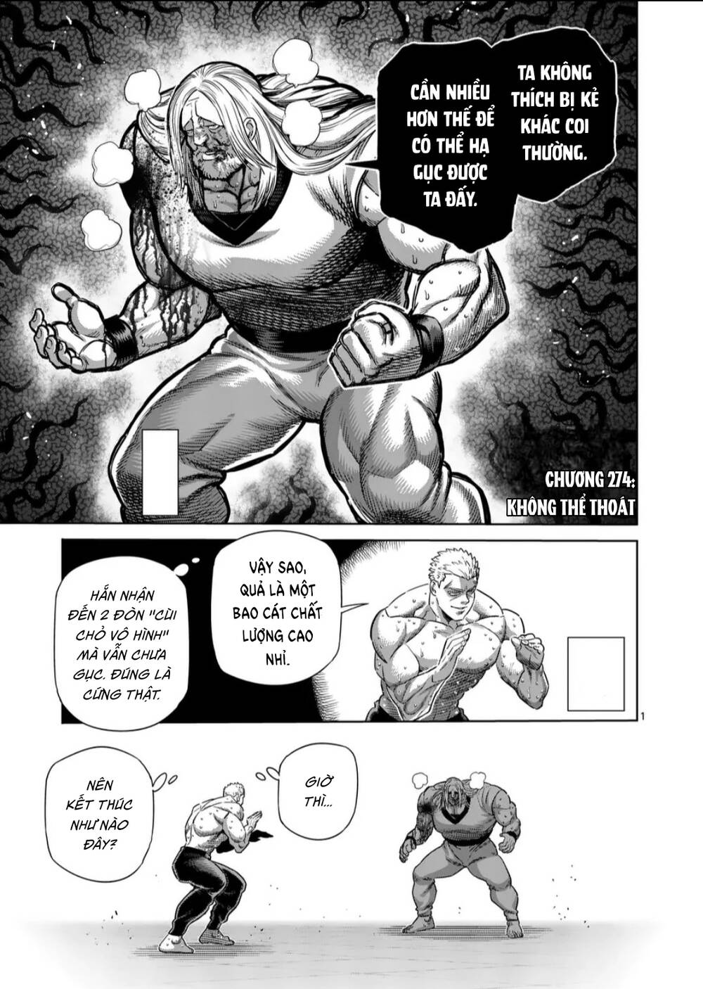 Kengan Ashura Phần 2 Chapter 274 - 1