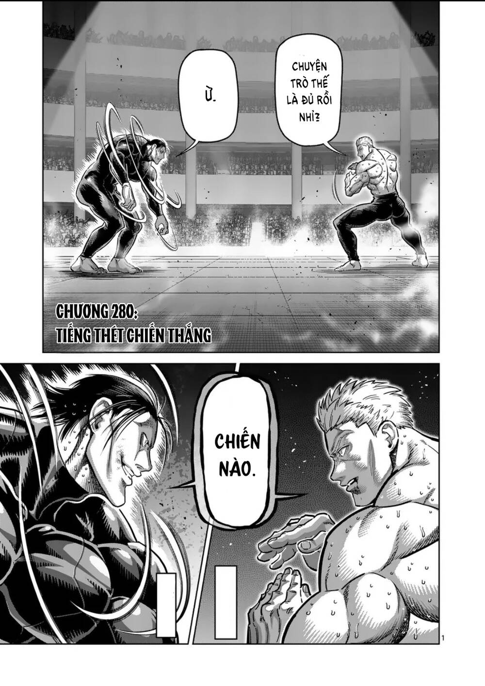 Kengan Ashura Phần 2 Chapter 280 - 1