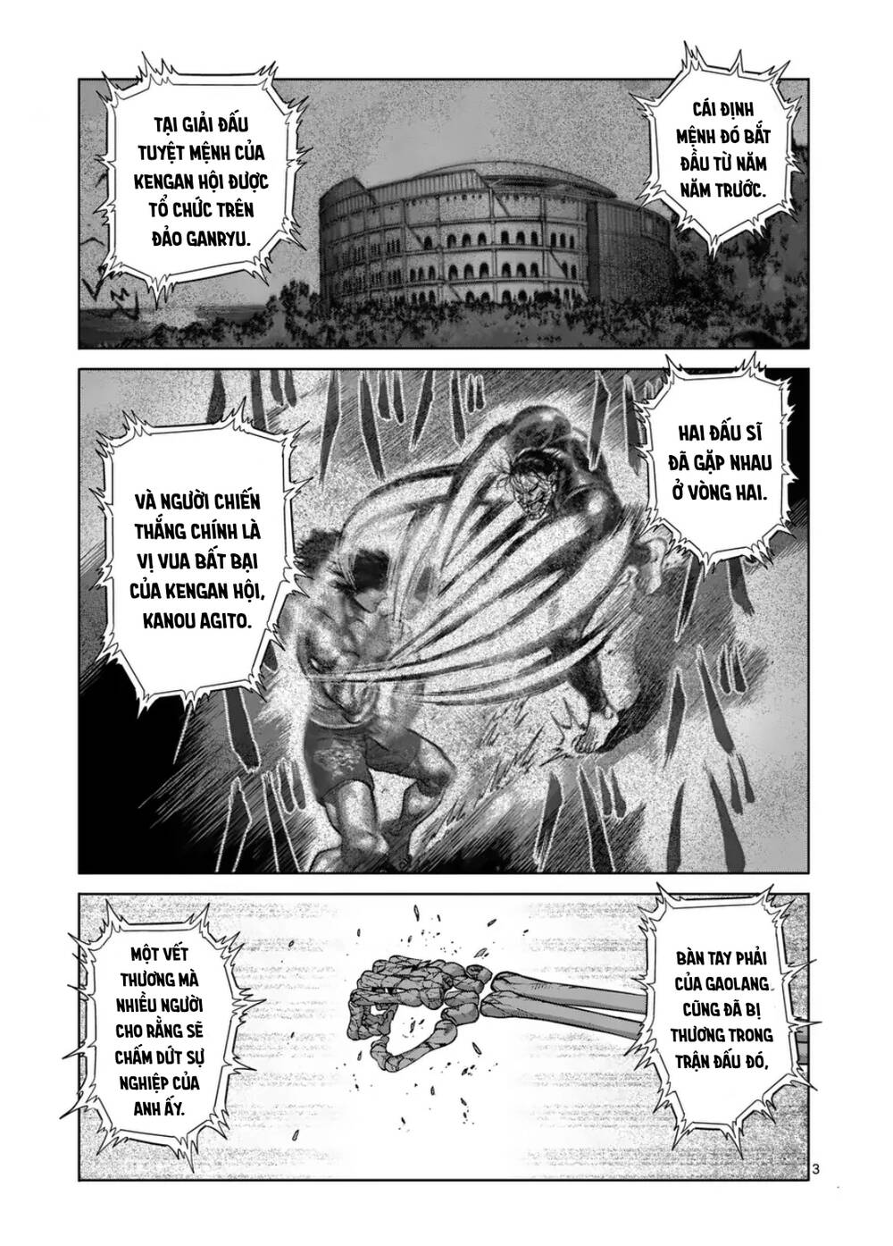 Kengan Ashura Phần 2 Chapter 281 - 3