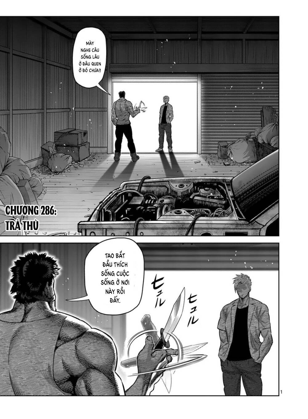 Kengan Ashura Phần 2 Chapter 286 - 1