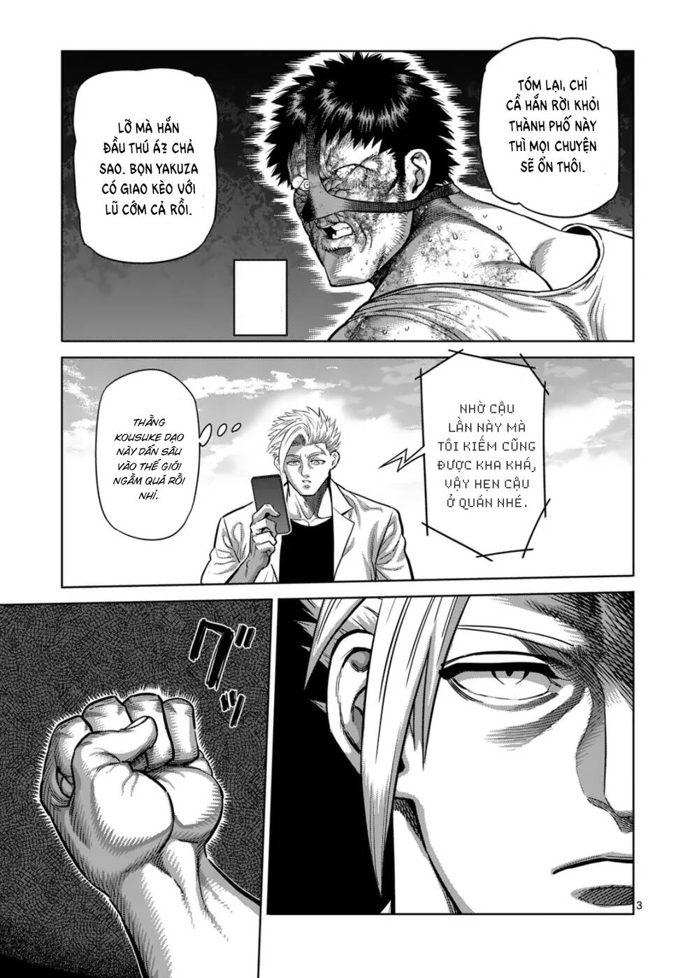 Kengan Ashura Phần 2 Chapter 288 - 3
