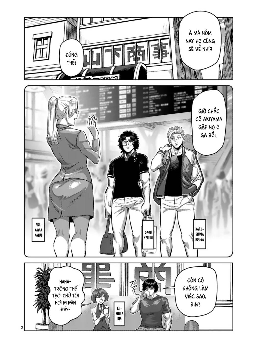 Kengan Ashura Phần 2 Chapter 292 - 2
