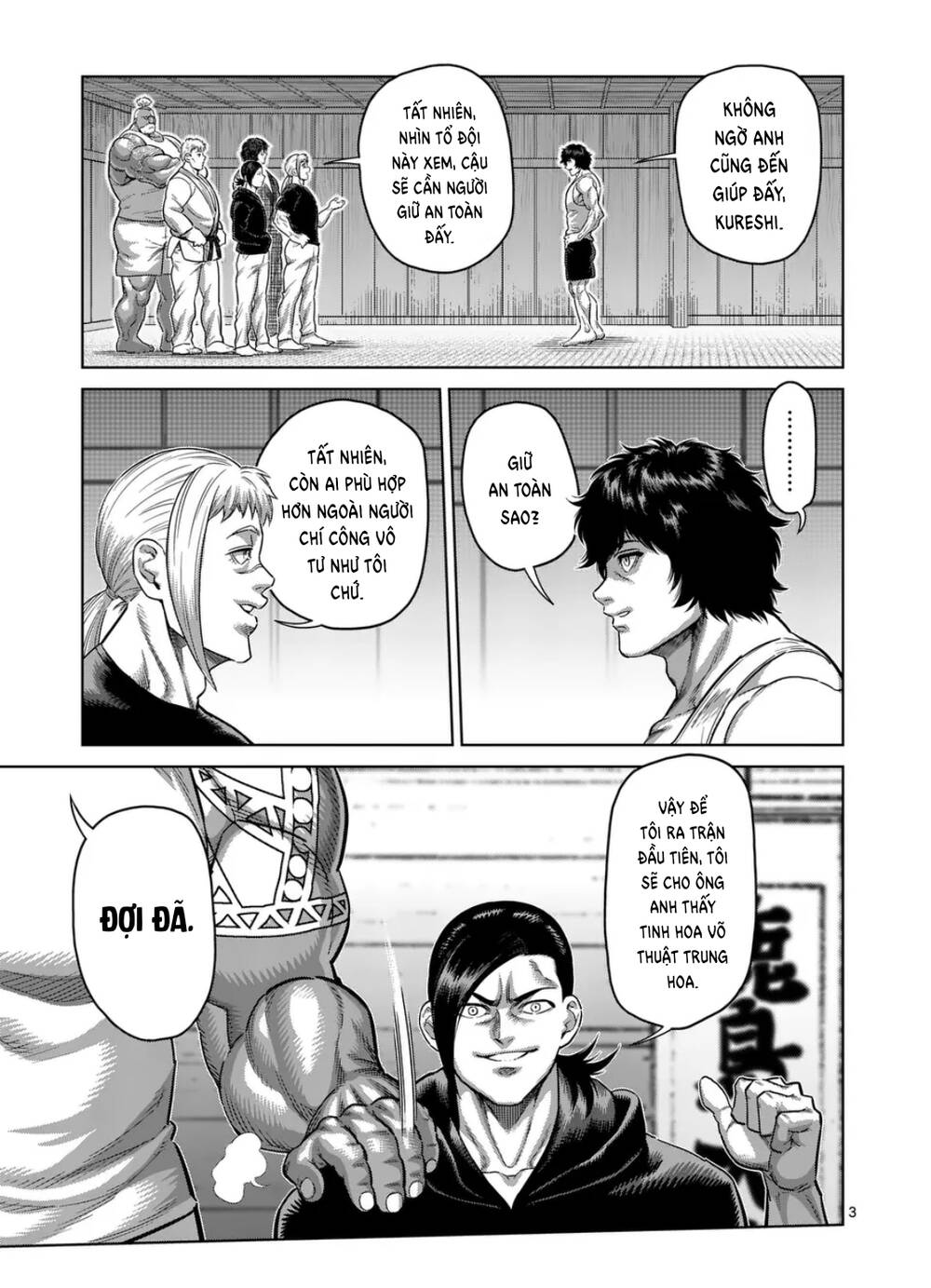 Kengan Ashura Phần 2 Chapter 293 - 3
