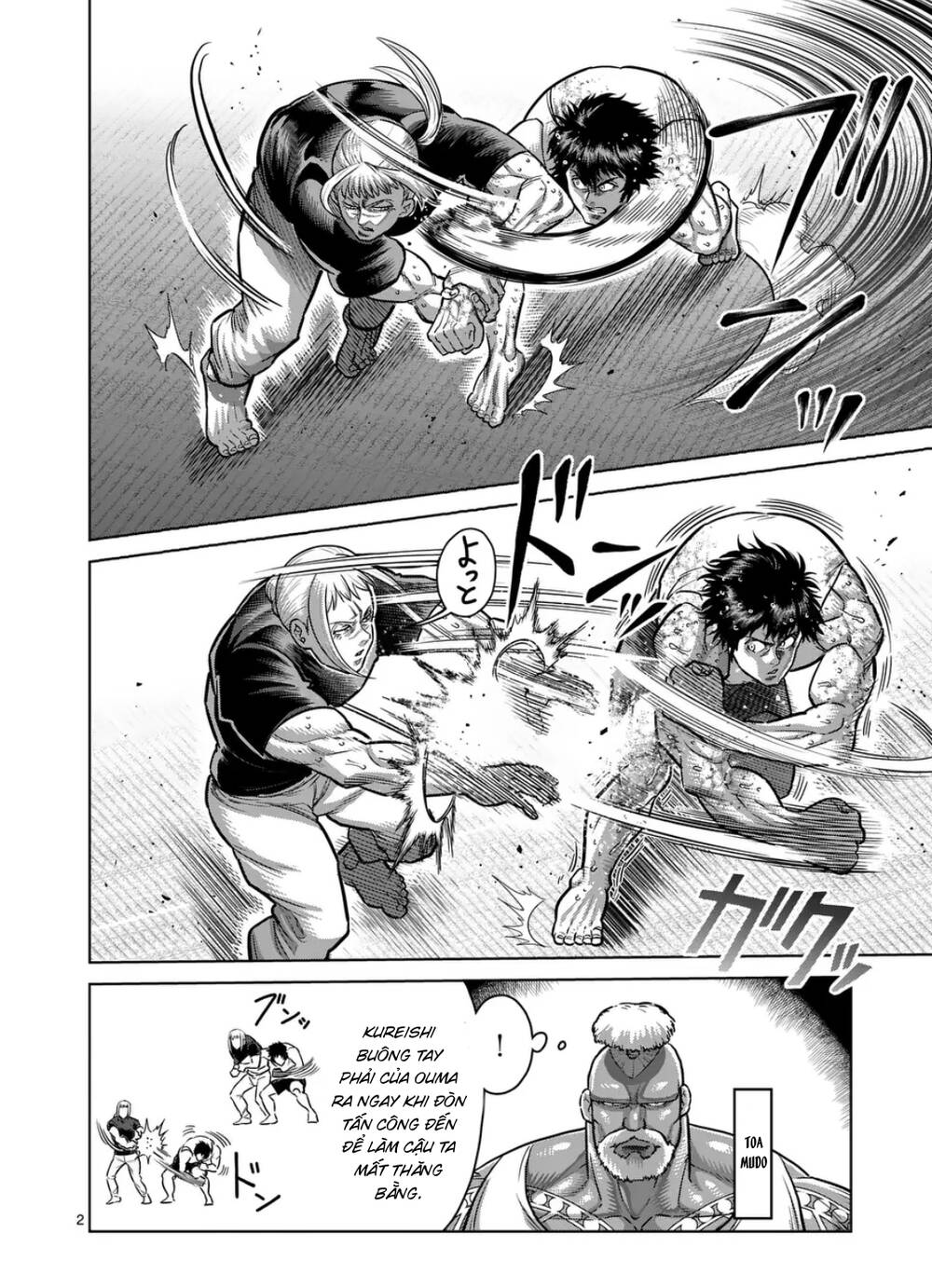 Kengan Ashura Phần 2 Chapter 296 - 2