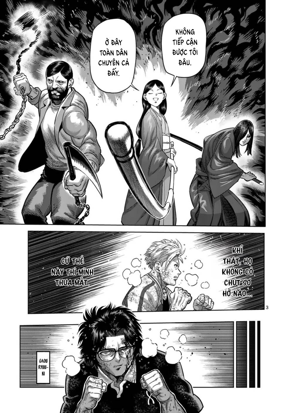 Kengan Ashura Phần 2 Chapter 301 - 3