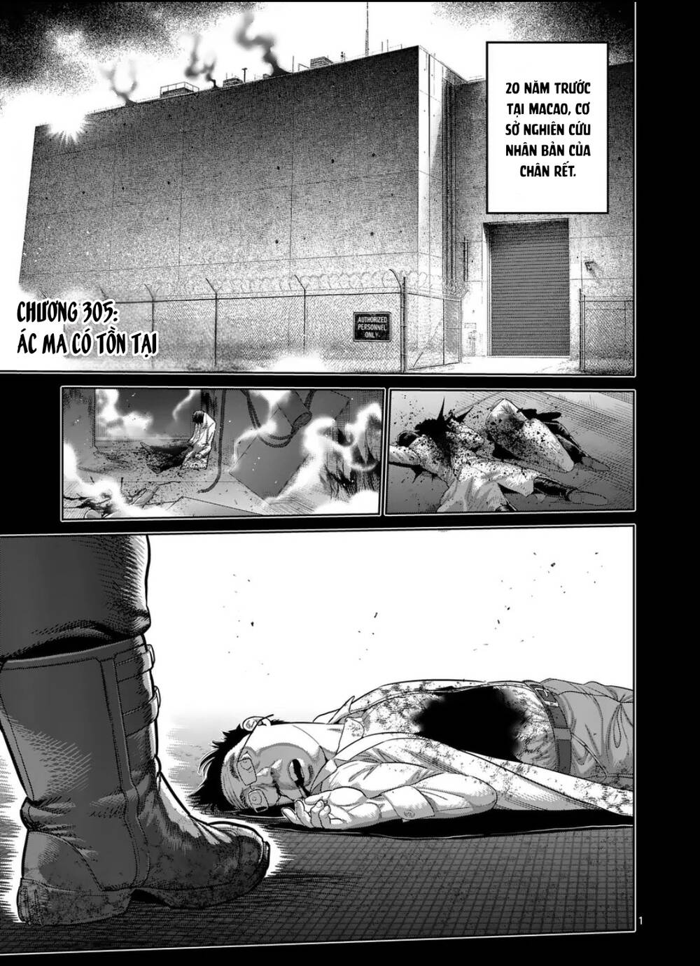 Kengan Ashura Phần 2 Chapter 305 - 1