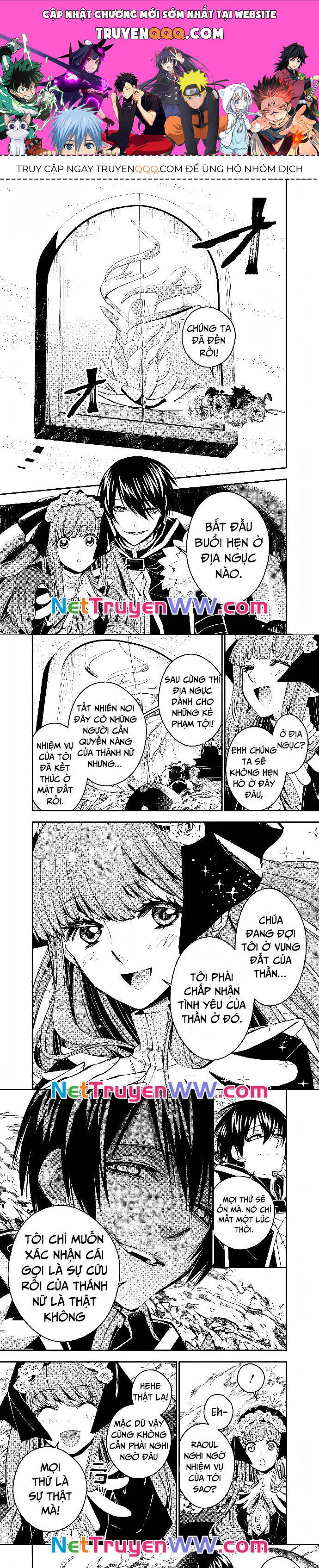 Fukushuu o Koinegau Saikyou Yuusha wa, Yami no Chikara de Senmetsu Musou Suru Chapter  62 - 1