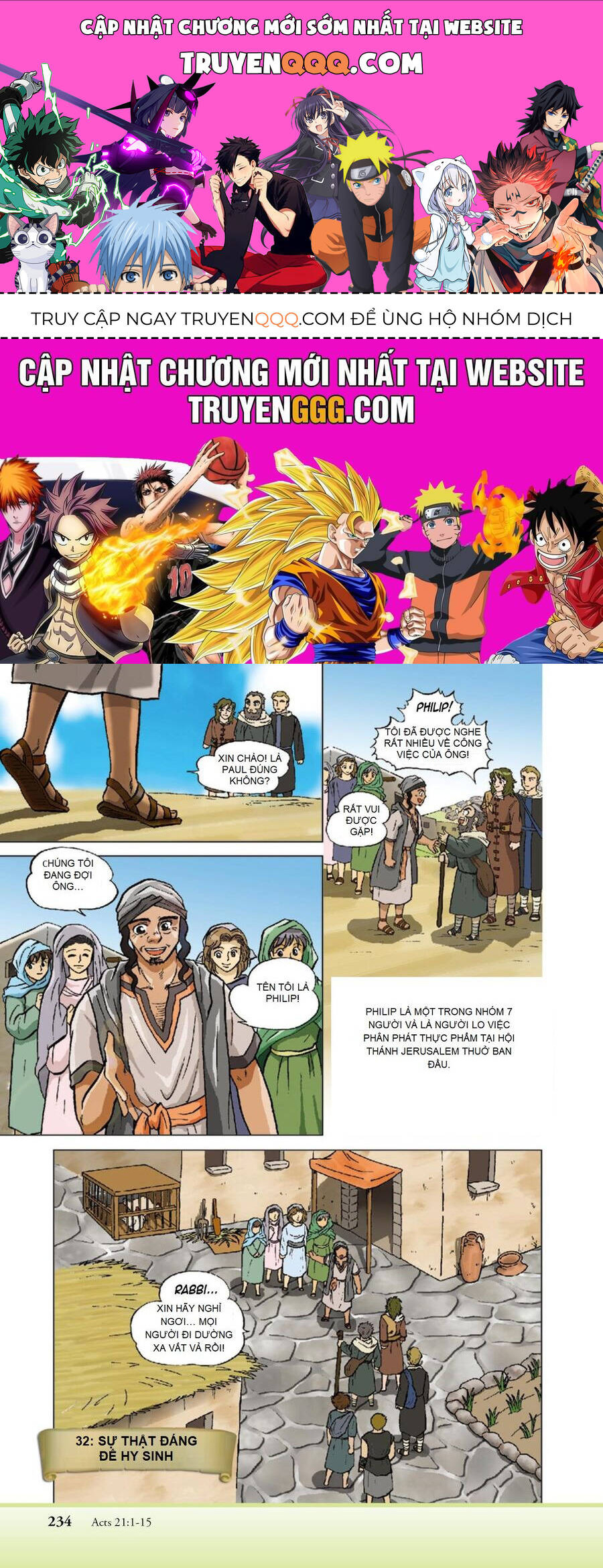 Thánh Kinh Truyện - Đấng Cứu Thế Chapter 32 - 1