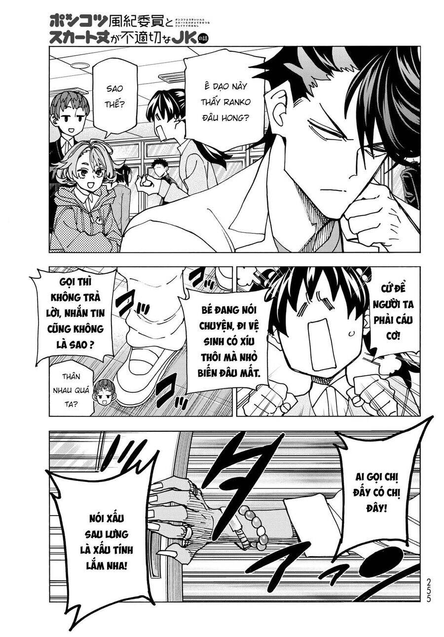 Ponkotsu Fuukiin To Skirt Take Ga Futekisetsu Na Jk No Hanashi Chapter 67 - 9