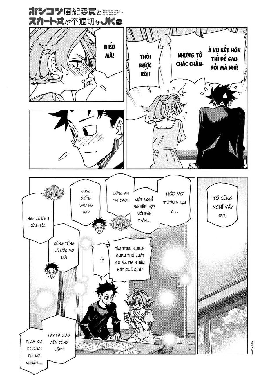 Ponkotsu Fuukiin To Skirt Take Ga Futekisetsu Na Jk No Hanashi Chapter 70 - 19