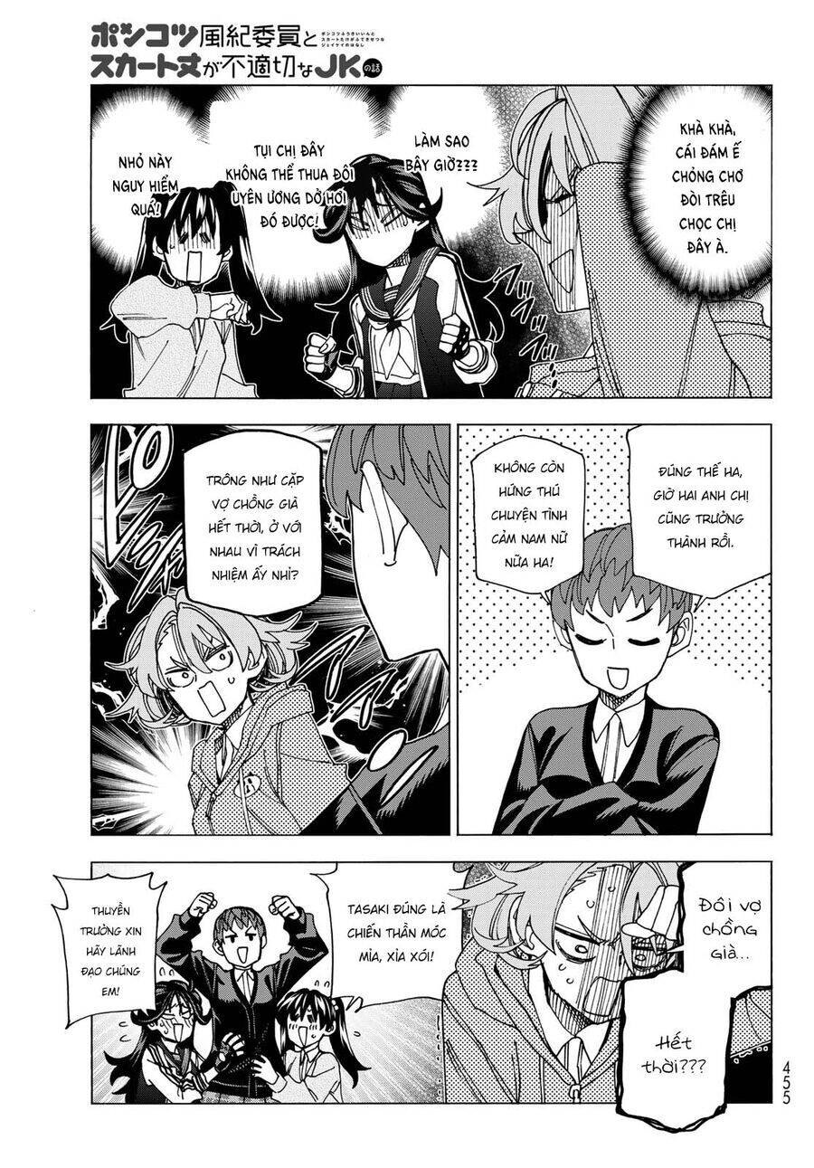 Ponkotsu Fuukiin To Skirt Take Ga Futekisetsu Na Jk No Hanashi Chapter 70 - 3