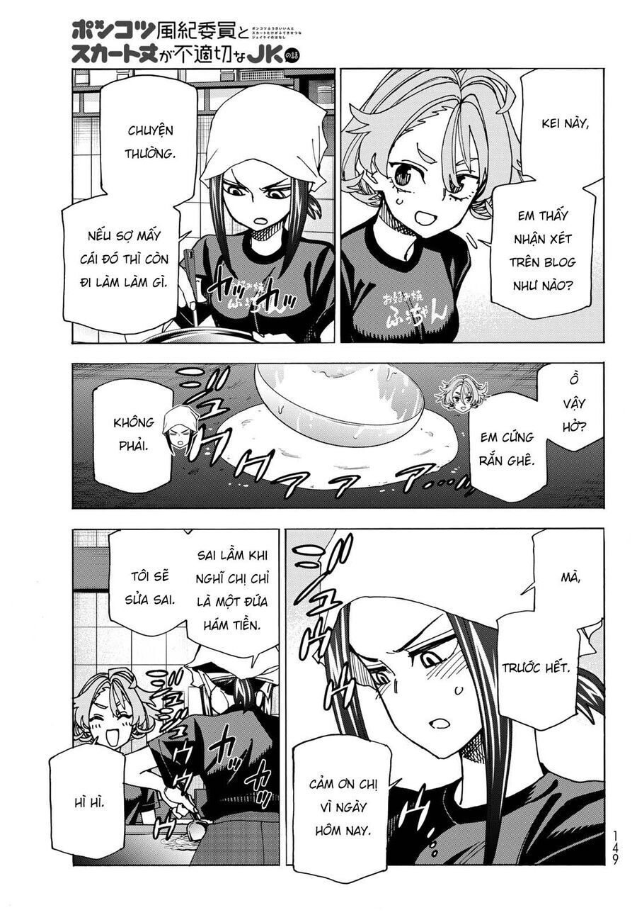 Ponkotsu Fuukiin To Skirt Take Ga Futekisetsu Na Jk No Hanashi Chapter 72 - 24