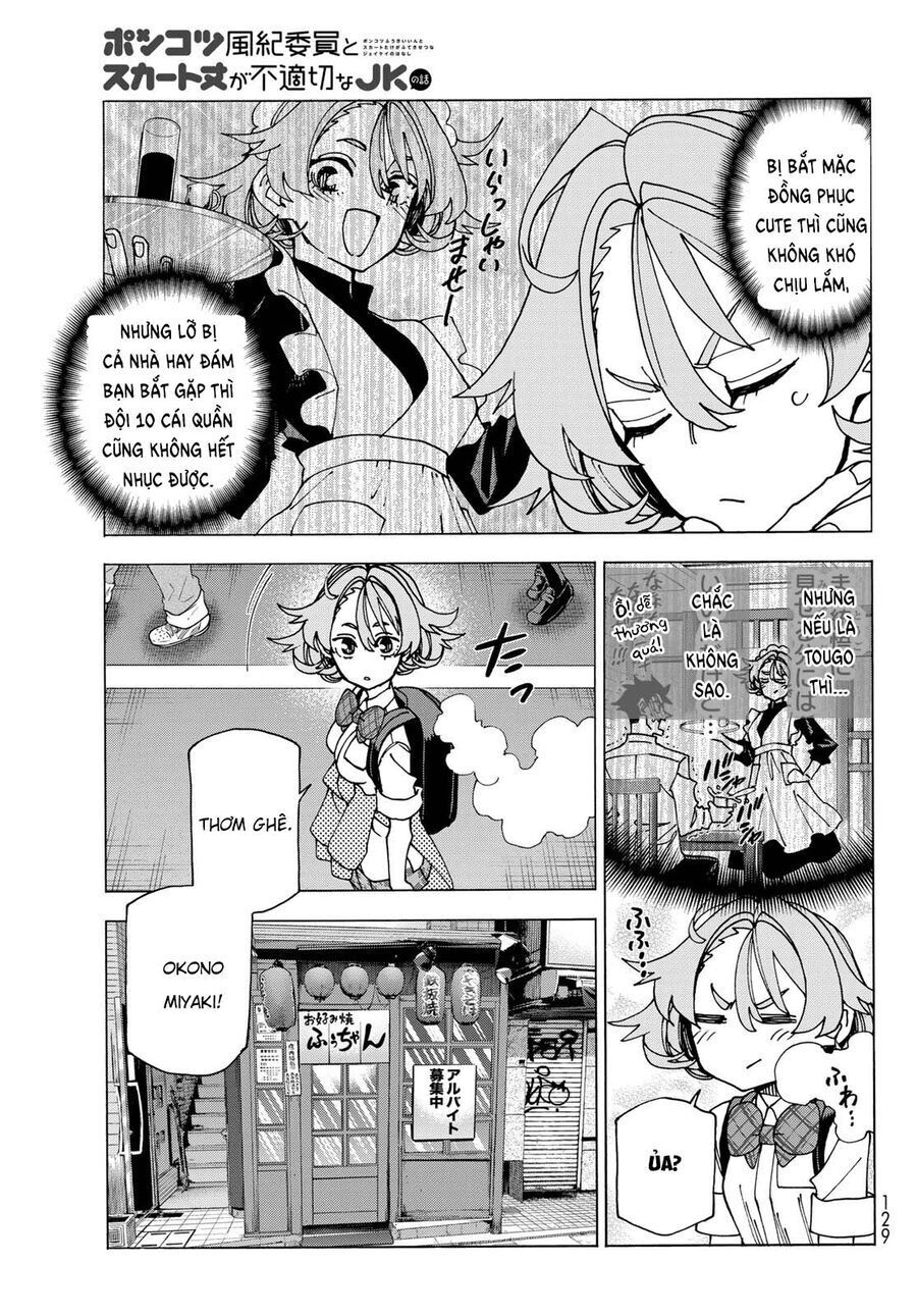 Ponkotsu Fuukiin To Skirt Take Ga Futekisetsu Na Jk No Hanashi Chapter 72 - 4