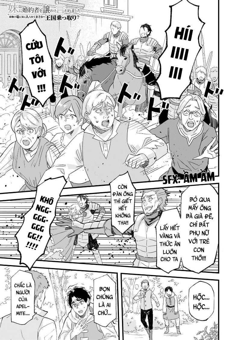 Imouto Ni Fiancee Wo Yuzure To Iwaremashita, Saikyou No Ryuu Ni Kiniirarete Masakano Okoku Nottori? Chapter 10.1 - 2