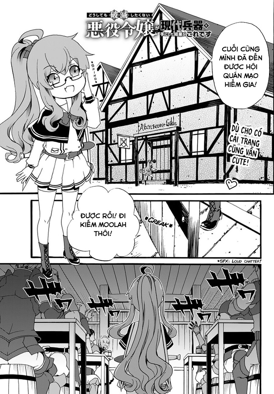 The Villainess Will Crush Her Destruction End Through Modern Firepower Chapter 33 - 1