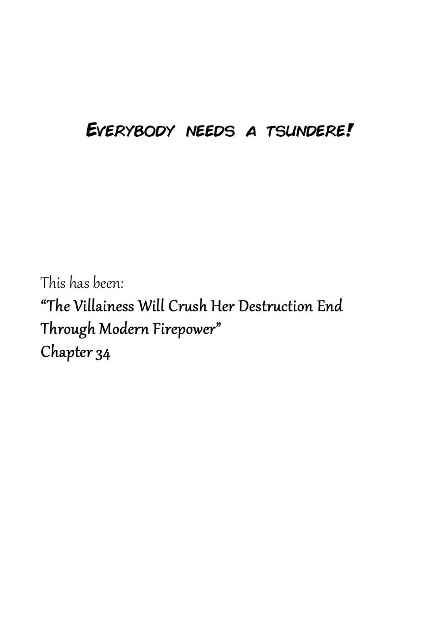 The Villainess Will Crush Her Destruction End Through Modern Firepower Chapter 34 - 11