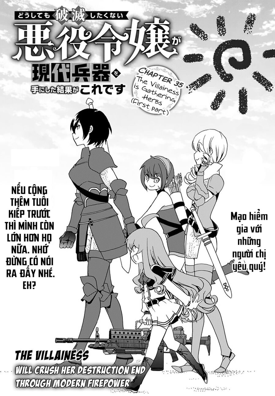 The Villainess Will Crush Her Destruction End Through Modern Firepower Chapter 35 - 2