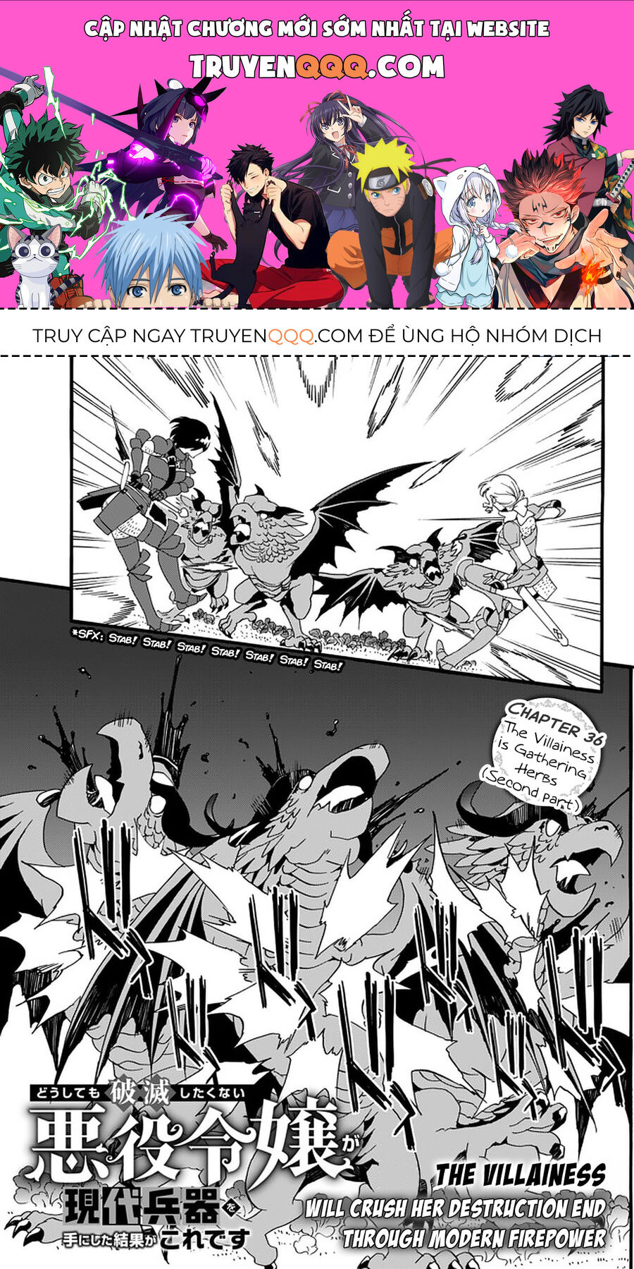 The Villainess Will Crush Her Destruction End Through Modern Firepower Chapter 36 - 1
