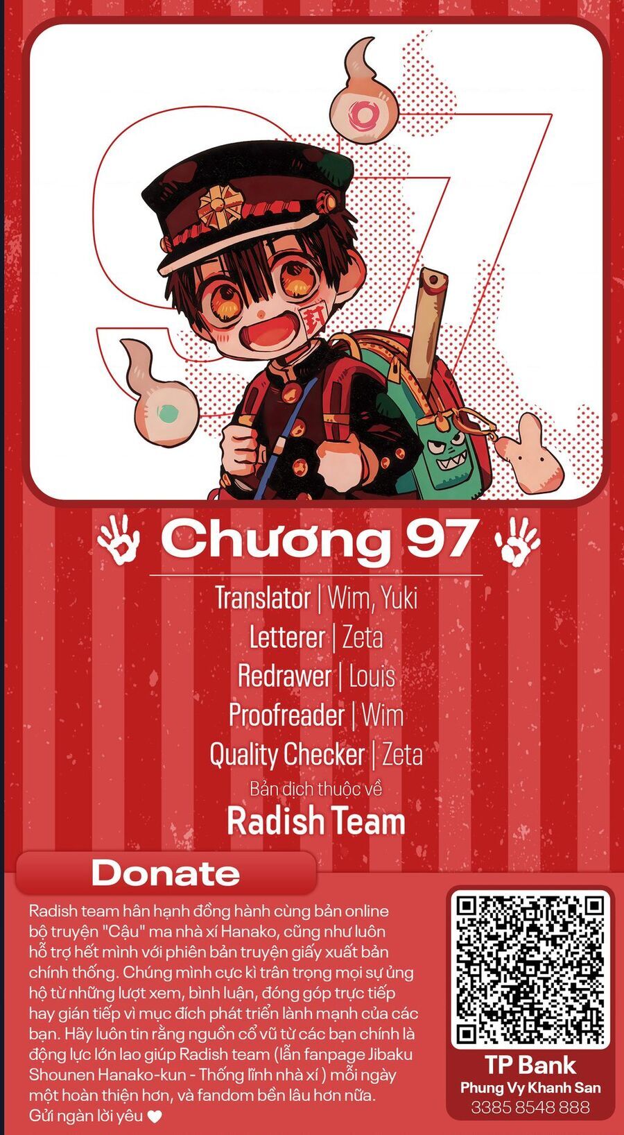 Hanako-Kun Nhà Xí Chapter 97 - 3
