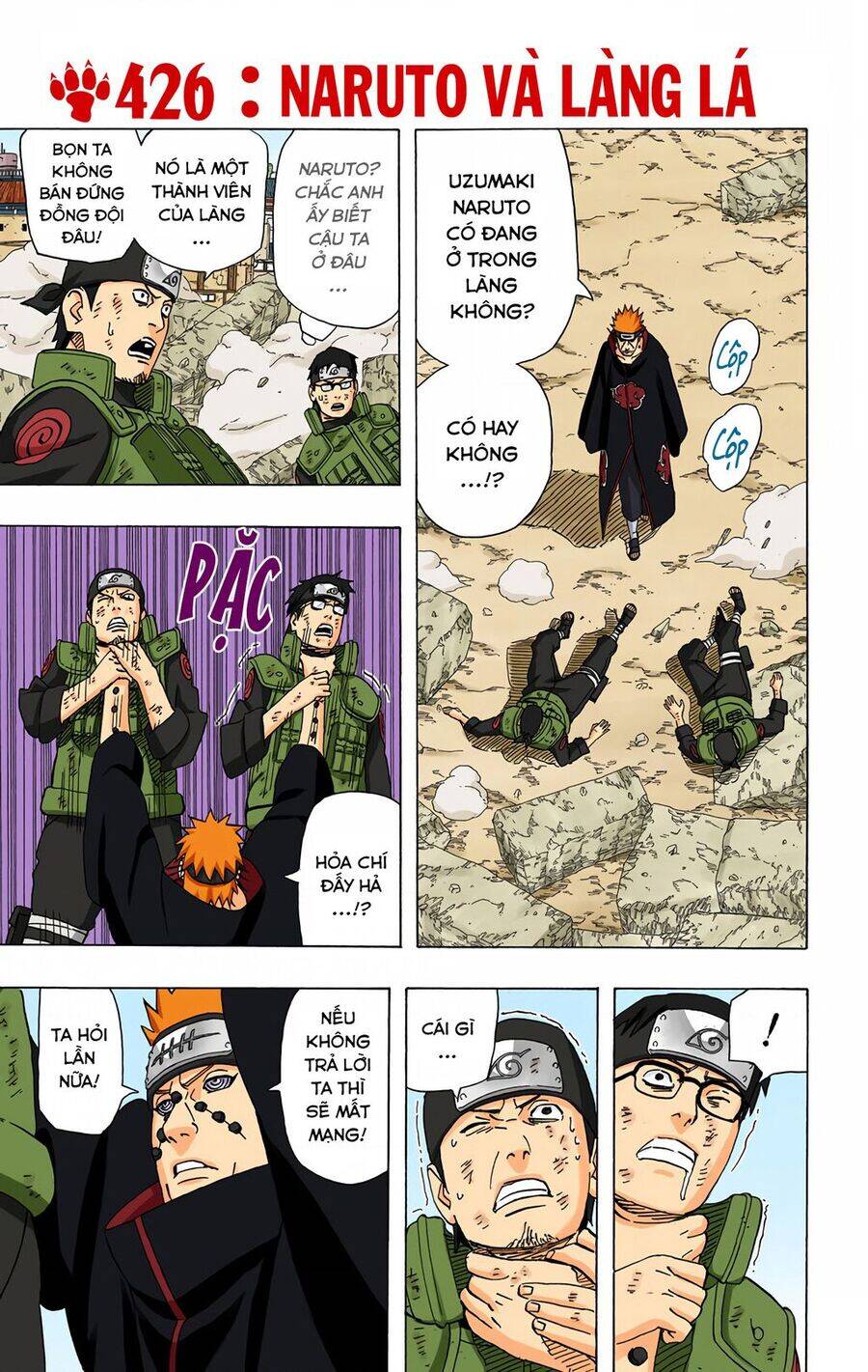 Naruto Full Màu Chapter 426 - 2