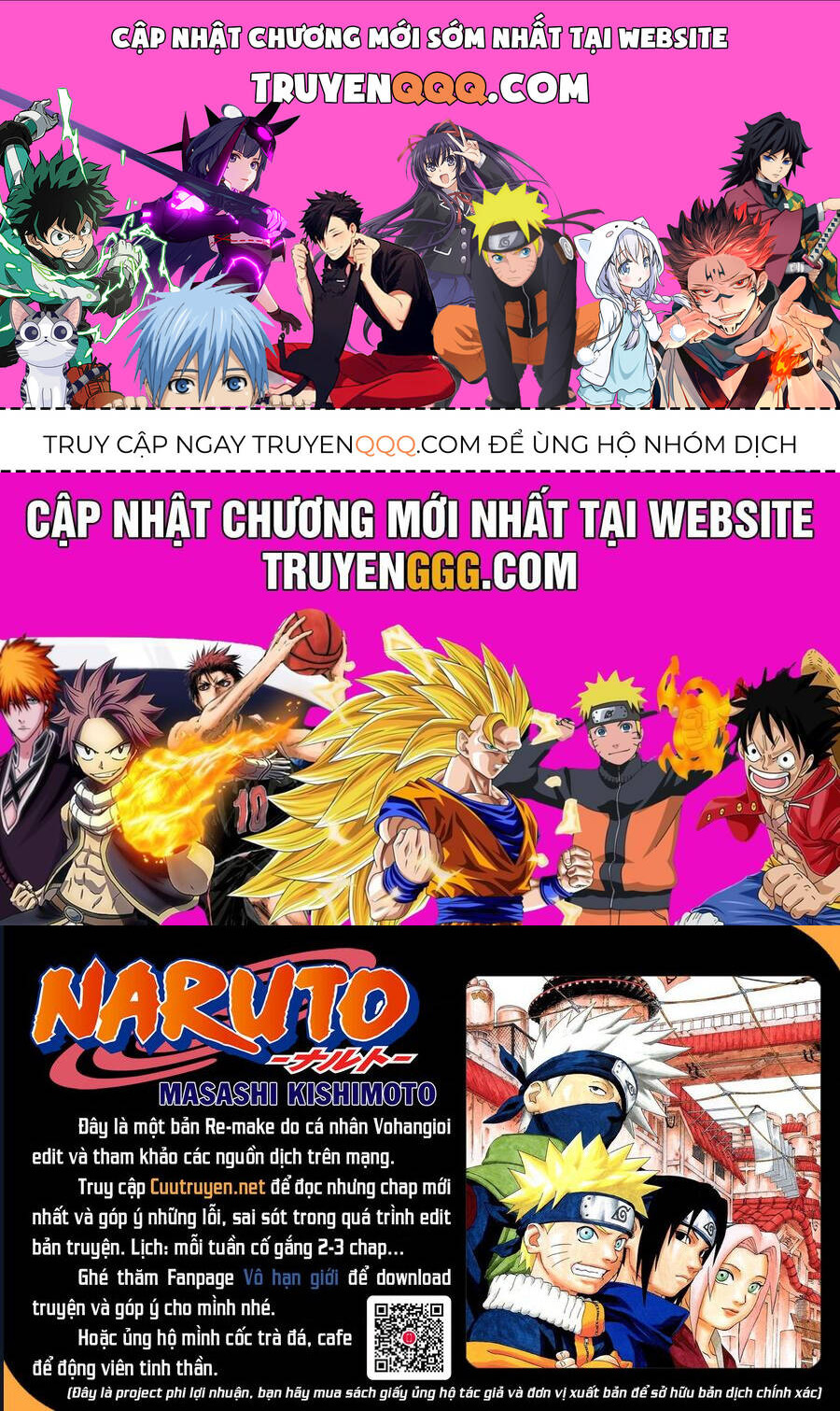 Naruto Full Màu Chapter 428 - 1