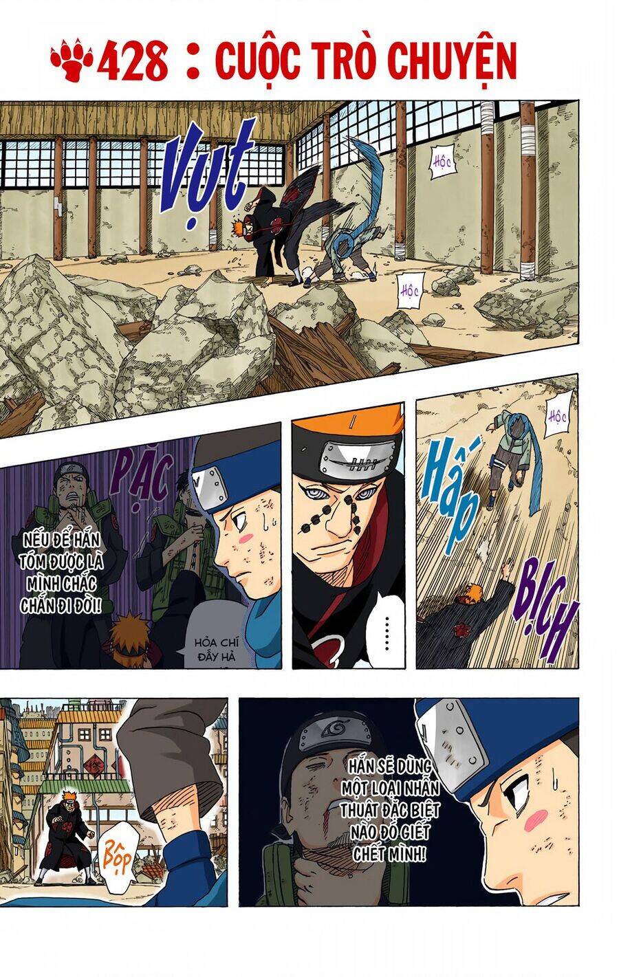 Naruto Full Màu Chapter 428 - 2