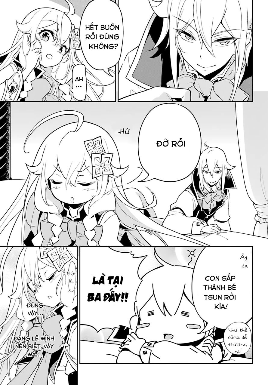 Chichi Wa Eiyuu, Haha Wa Seirei, Musume No Watashi Wa Tenseisha Chapter 32.2 - 11