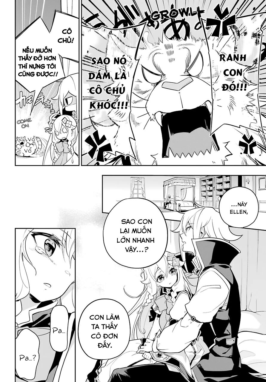 Chichi Wa Eiyuu, Haha Wa Seirei, Musume No Watashi Wa Tenseisha Chapter 32.2 - 8
