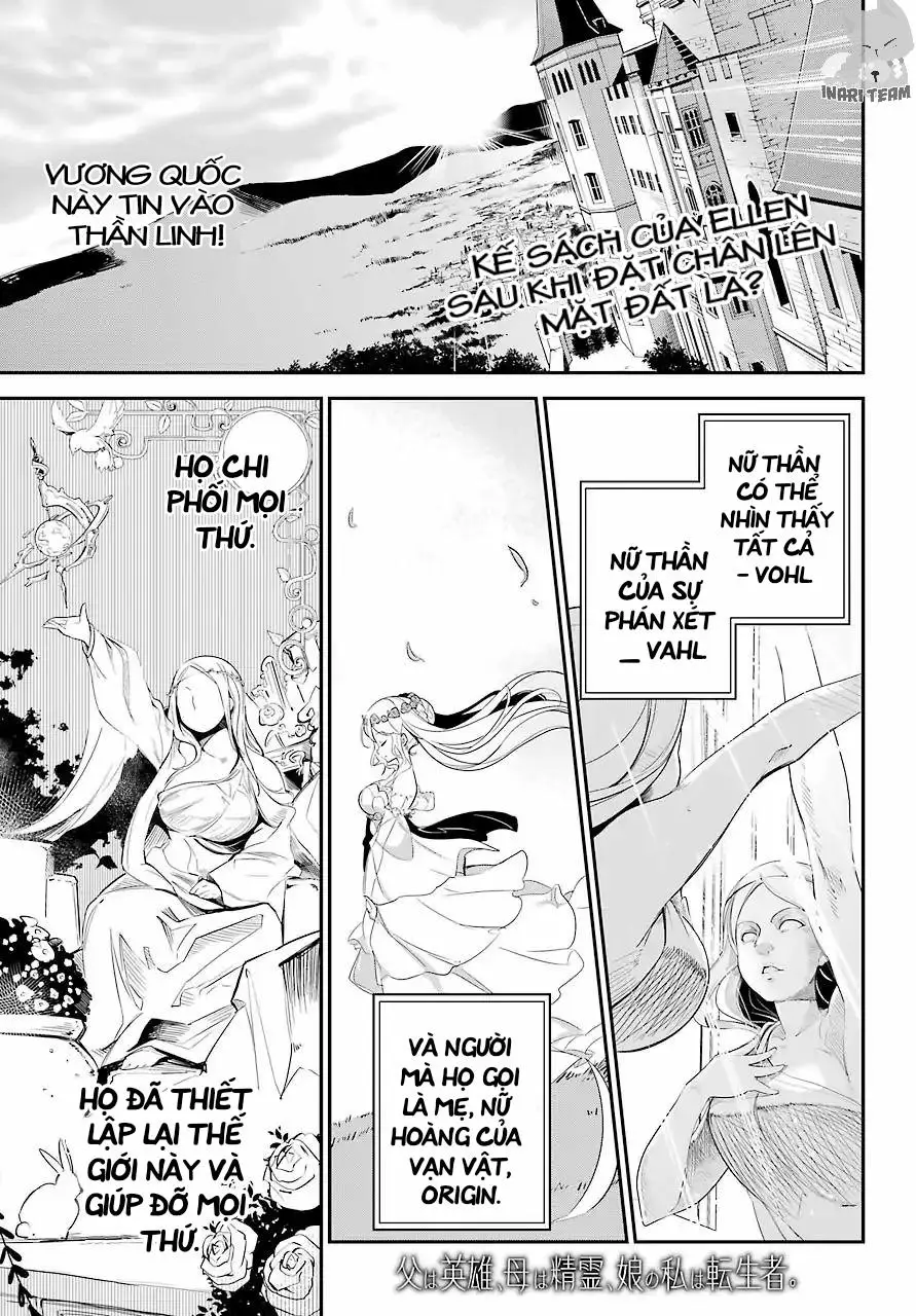 Chichi Wa Eiyuu, Haha Wa Seirei, Musume No Watashi Wa Tenseisha Chapter 6 - 2