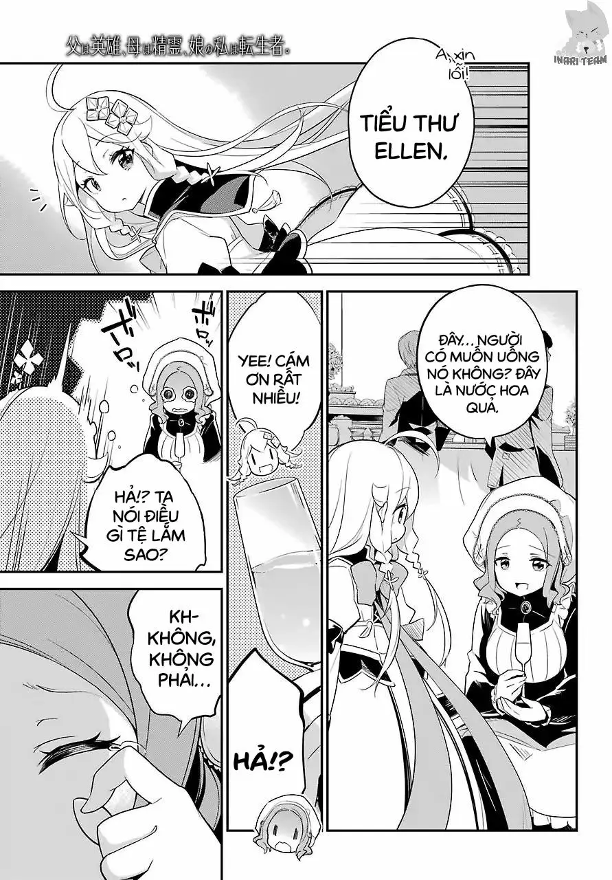 Chichi Wa Eiyuu, Haha Wa Seirei, Musume No Watashi Wa Tenseisha Chapter 8 - 21