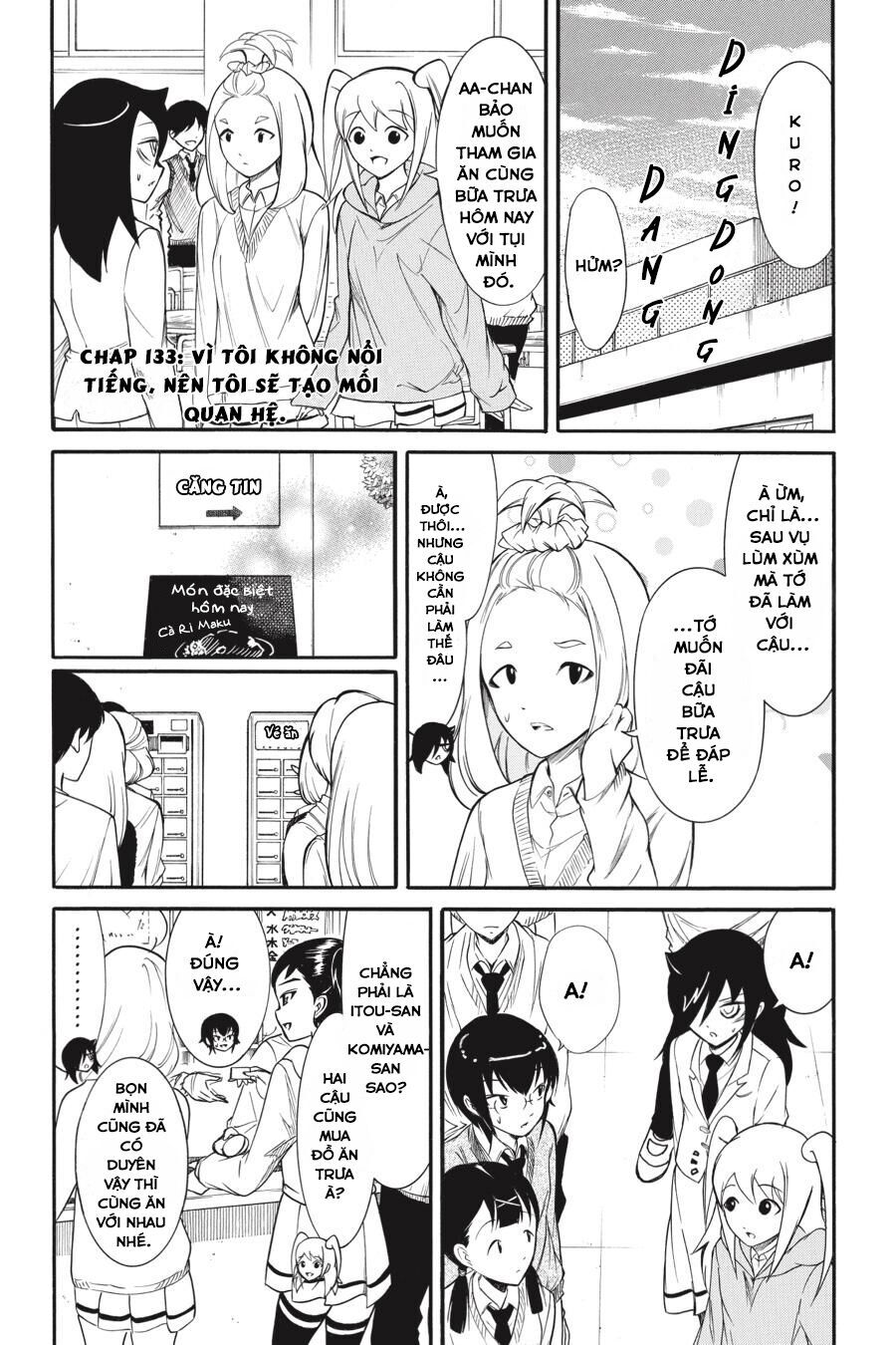 It’s Not My Fault That I’m Not Popular! Chapter 133 - 3