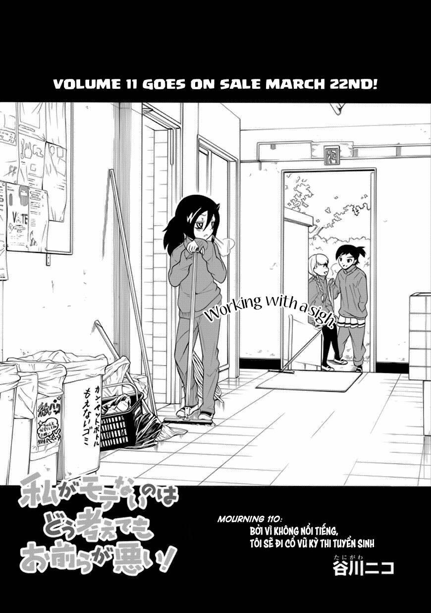 It’s Not My Fault That I’m Not Popular! Chapter 110 - 2