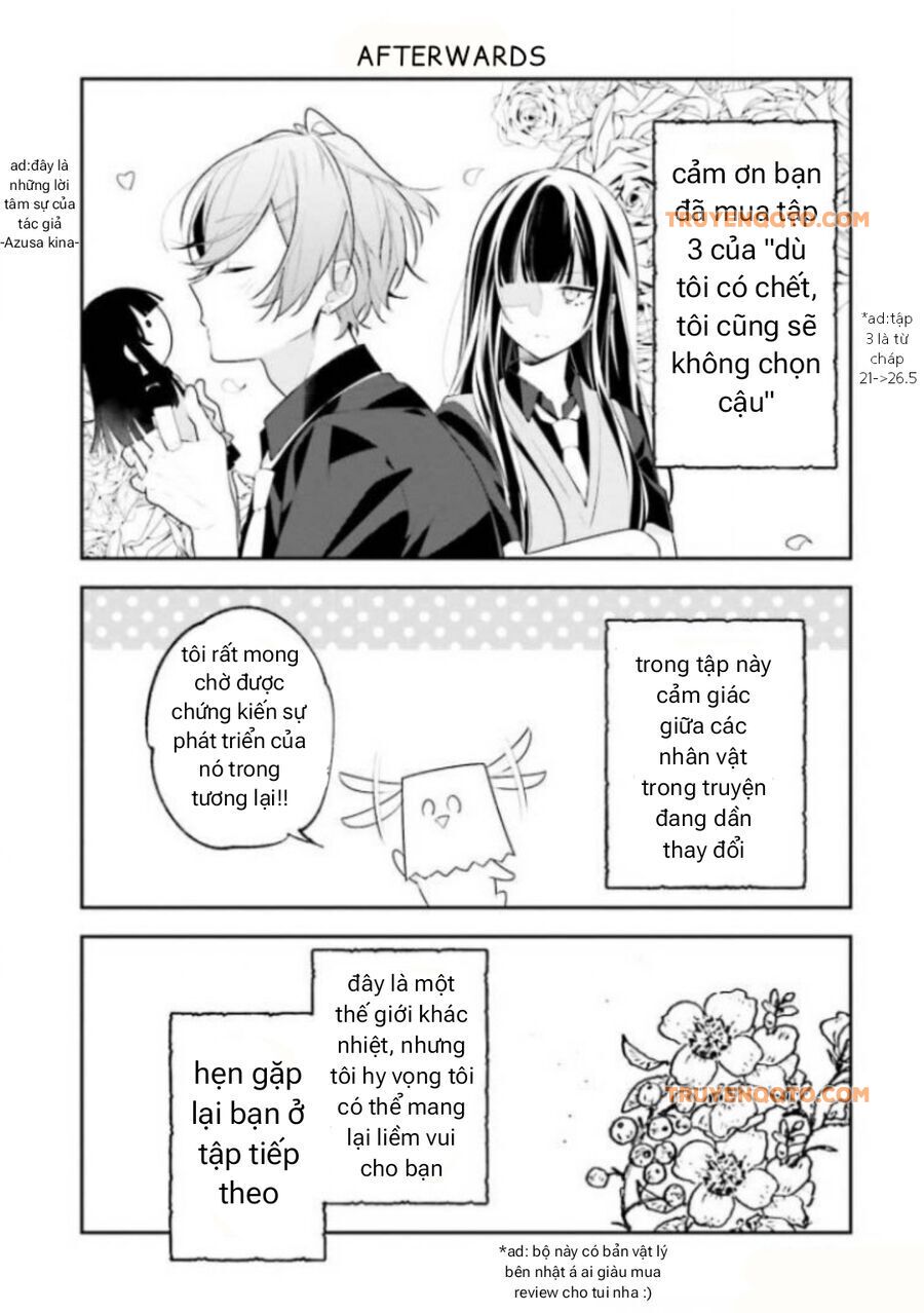 Cho Dù Tôi Có Chết, Tôi Cũng Sẽ Không Chọn Cậu Chapter 26.5 - 6