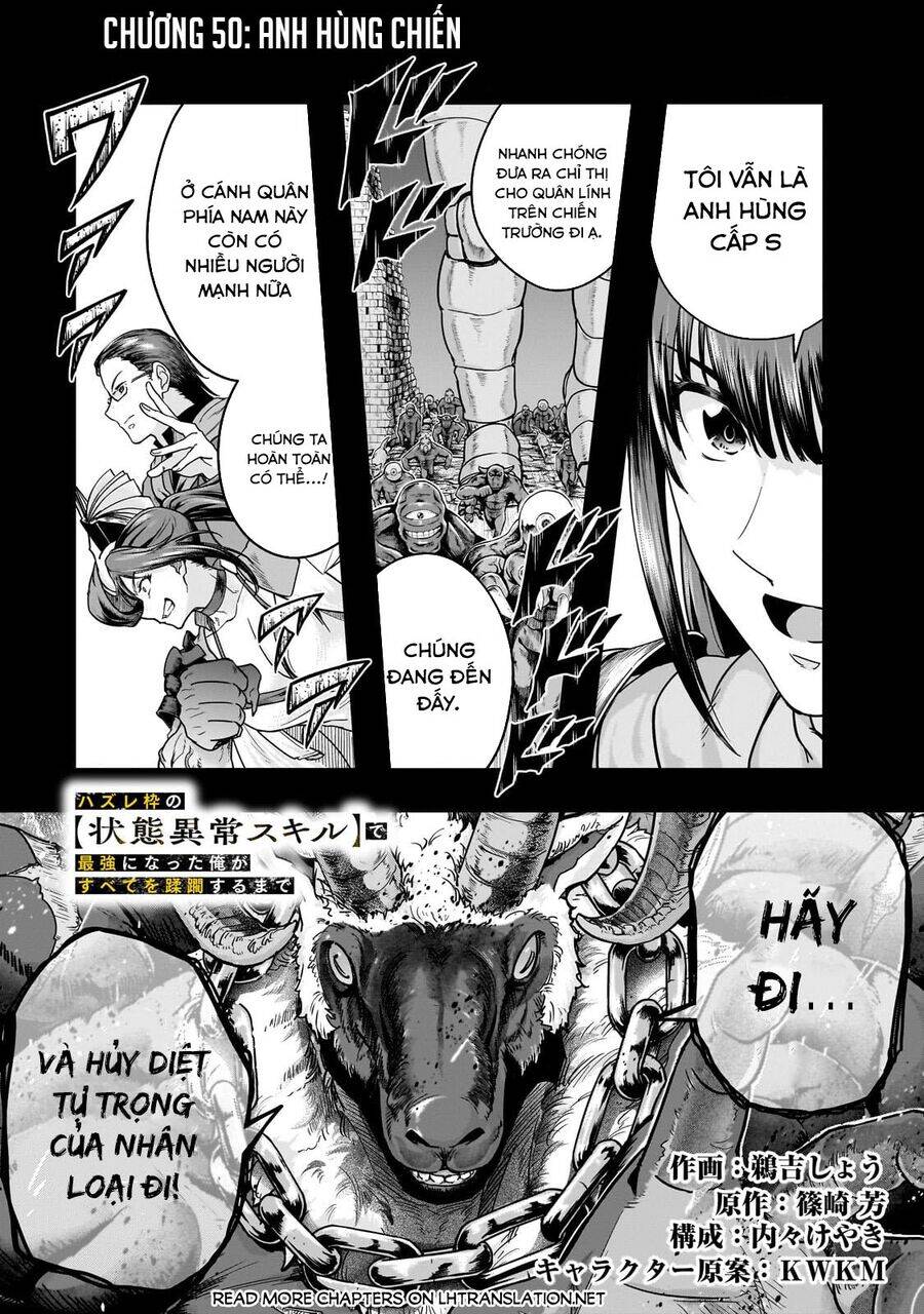 Hazure Waku No Joutai Ijou Skill De Saikyou Ni Natta Ore Ga Subete Wo Juurin Suru Made Chapter  50.1 - 4