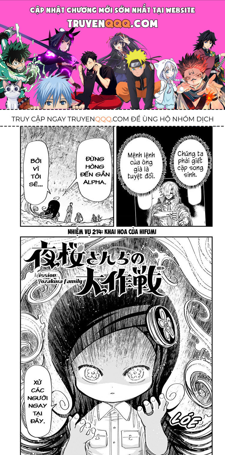 Gia Tộc Điệp Viên Yozakura Chapter 214 - 1