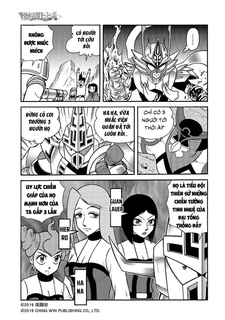 Hiệp Sĩ Giấy A Chapter  12 - 14