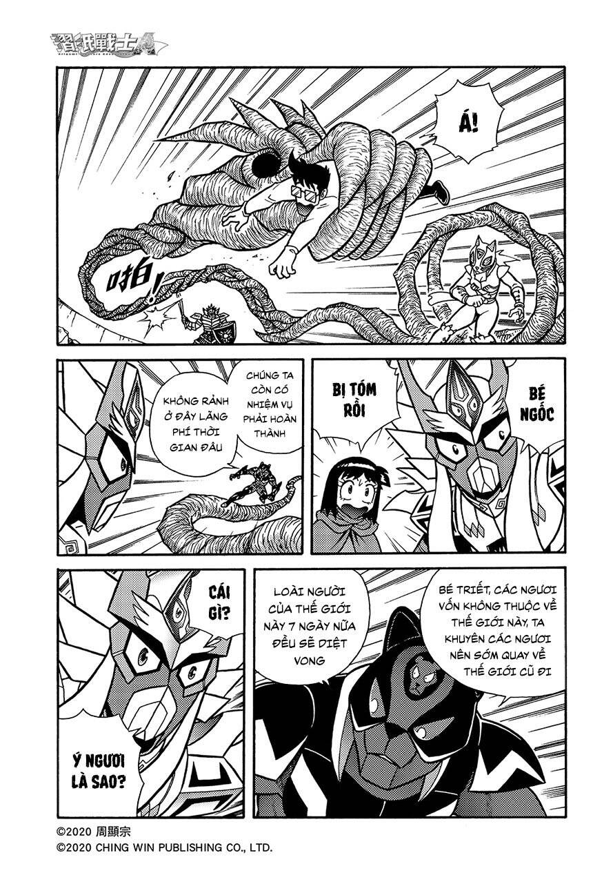 Hiệp Sĩ Giấy A Chapter  18 - 12