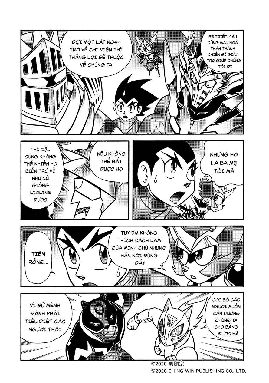 Hiệp Sĩ Giấy A Chapter  18 - 3