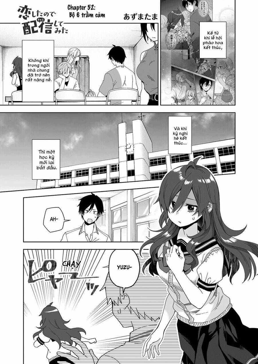 Koi Shita No De, Haishin Shite Mita Chapter 52 - 1