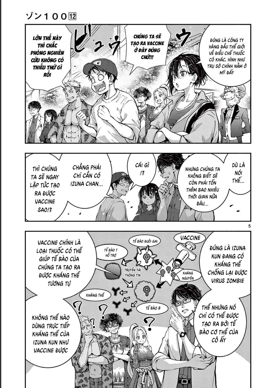 Zombie 100 ~ 100 Điều Tôi Sẽ Làm Trước Khi Trở Thành Zombie~ Chapter 46 - 5