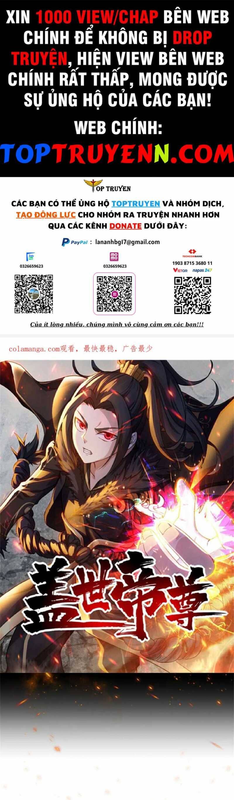 Cái Thế Đế Tôn Chapter  424 - 2