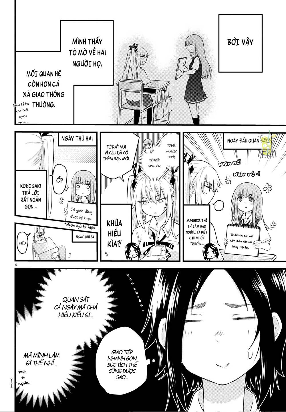 Cô Gái Câm Và Người Bạn Mới Chapter 9 - 4