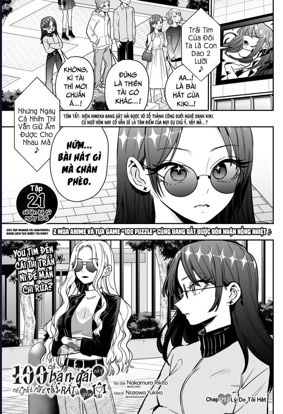 Kimi No Koto Ga Dai Dai Dai Dai Daisuki Na 100-Ri No Kanojo Chapter 217 - 2