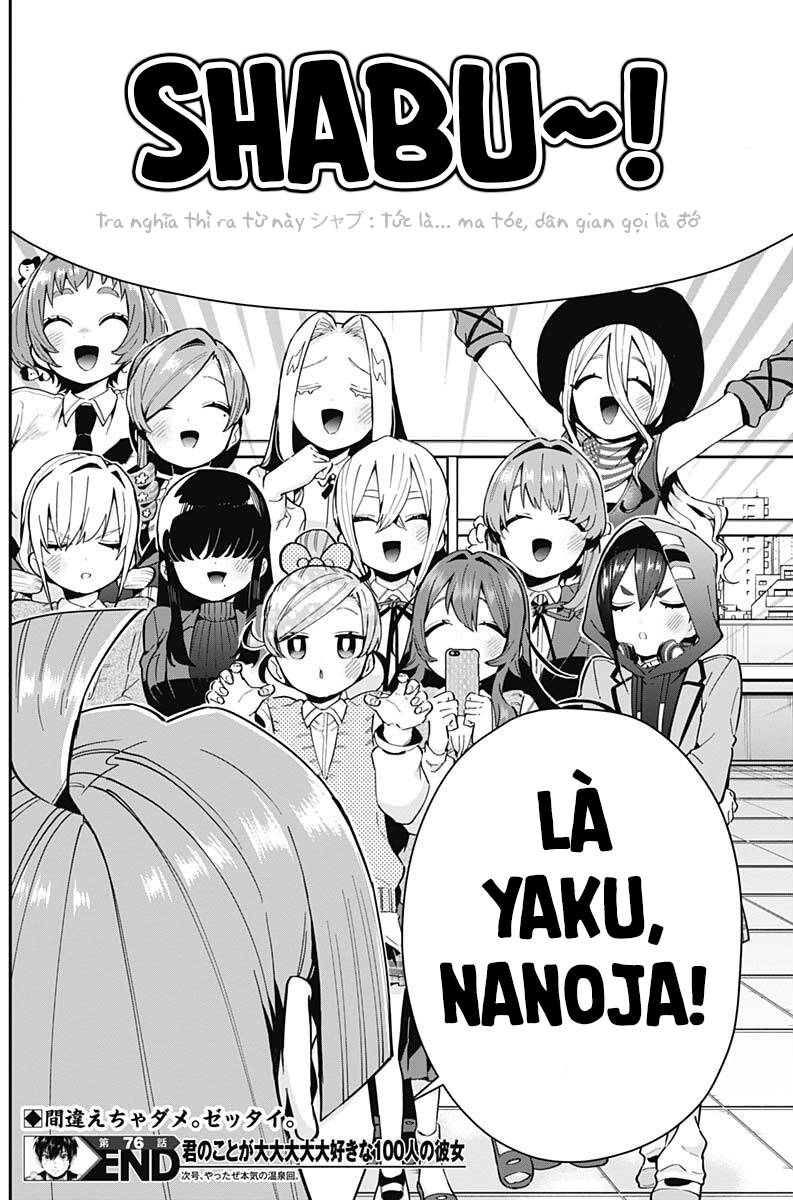 Kimi No Koto Ga Dai Dai Dai Dai Daisuki Na 100-Ri No Kanojo Chapter 76 - 22