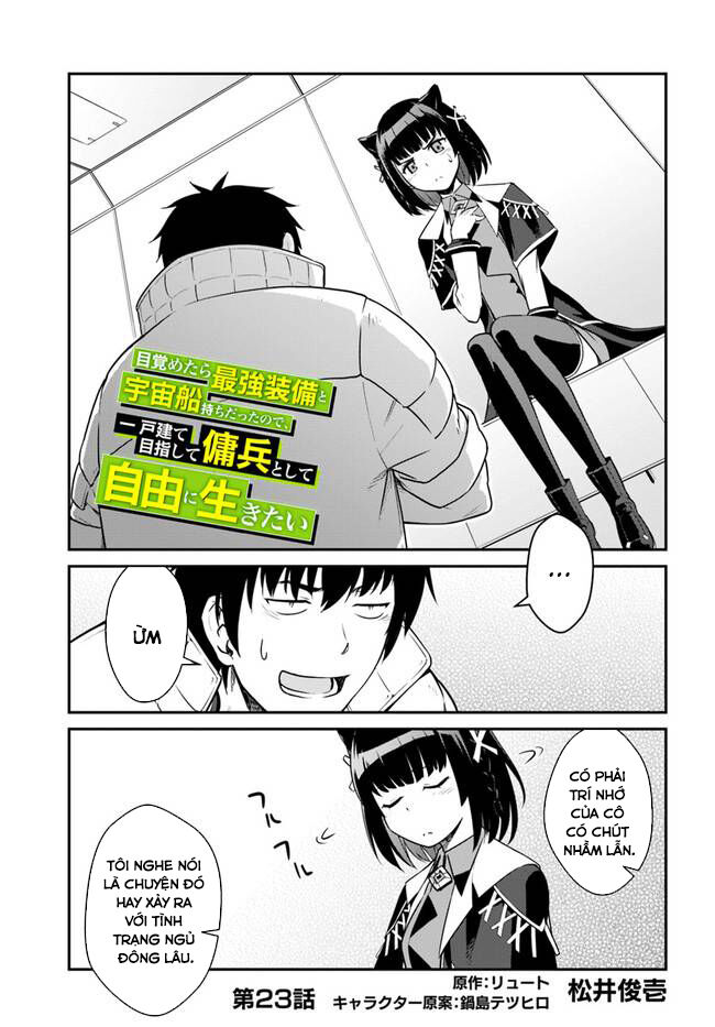 Mezametara Saikyou Soubi To Uchuusen-Mochi Datta No De, Ikkodate Mezashite Youhei Toshite Jiyuu Chapter 23 - 1