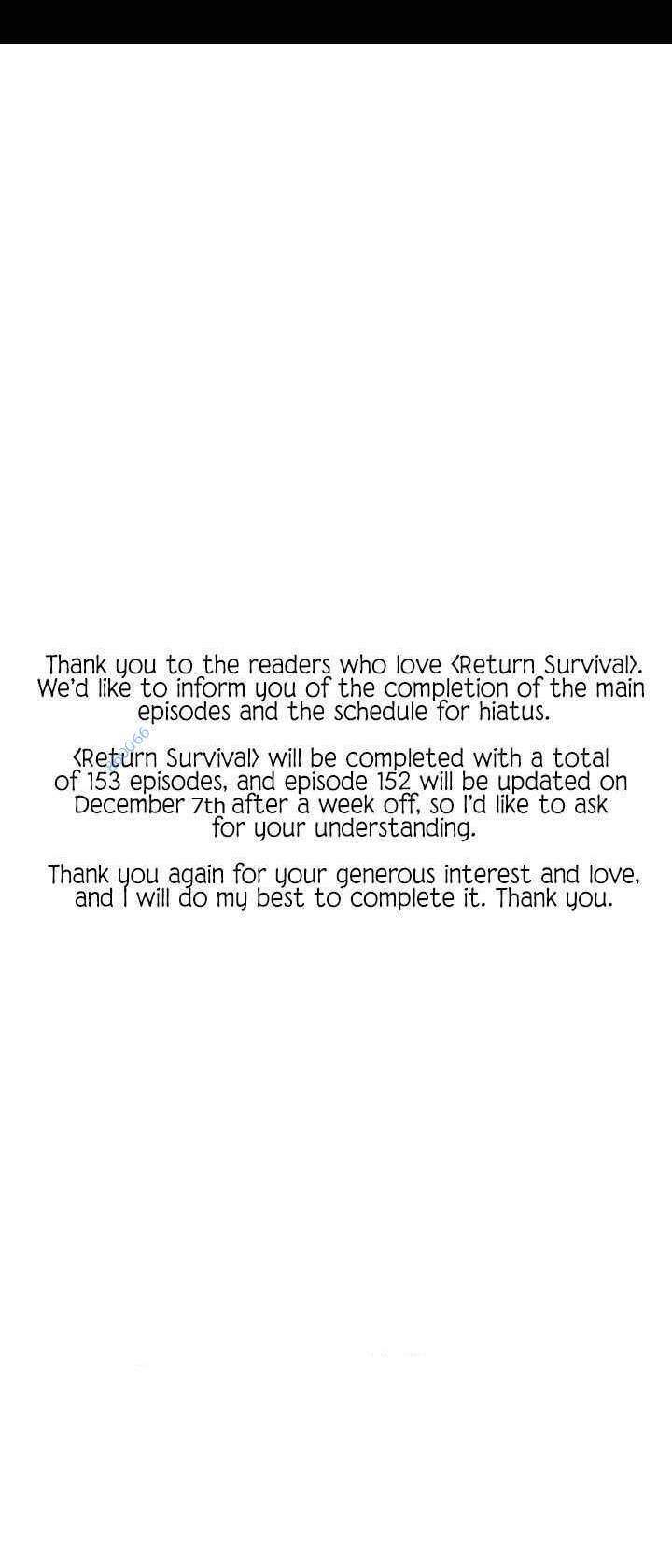 Return Survival Chapter 151 - 53