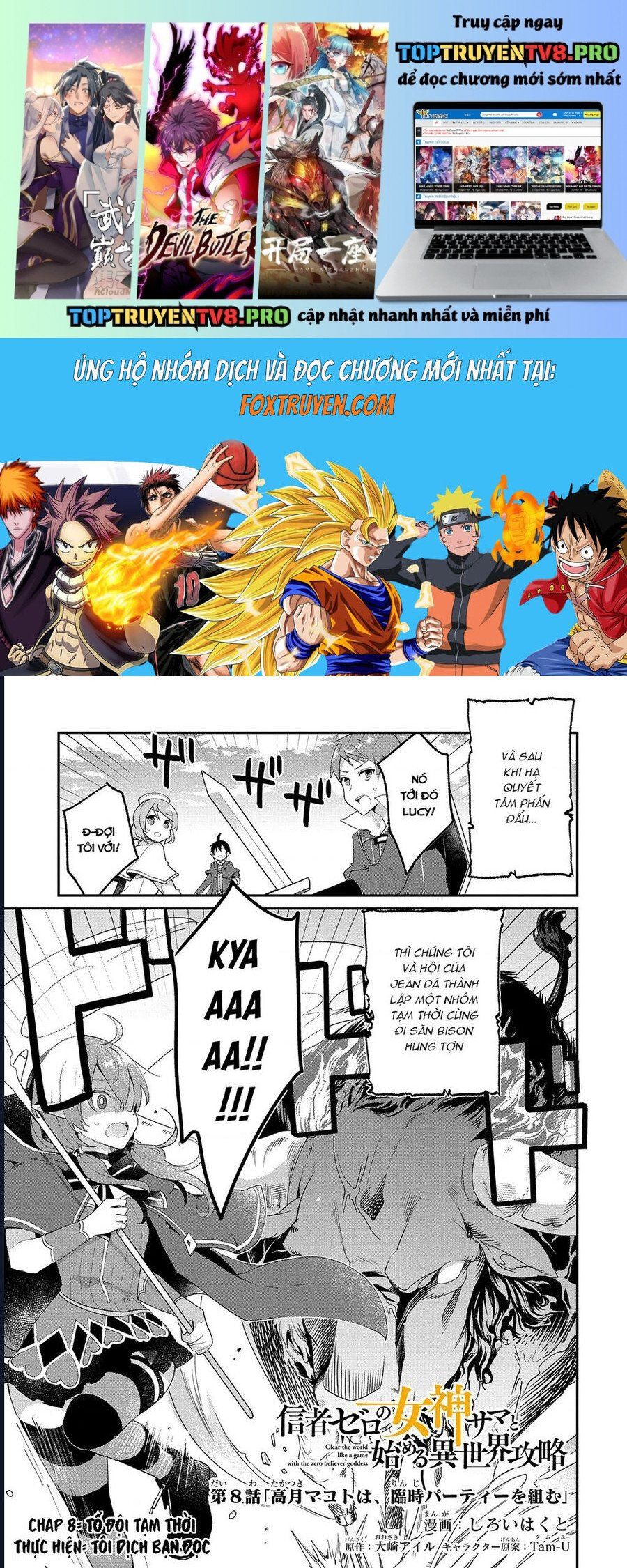 Shinja Zero No Megami-Sama To Hajimeru Isekai Kouryaku Chapter 8 - 2