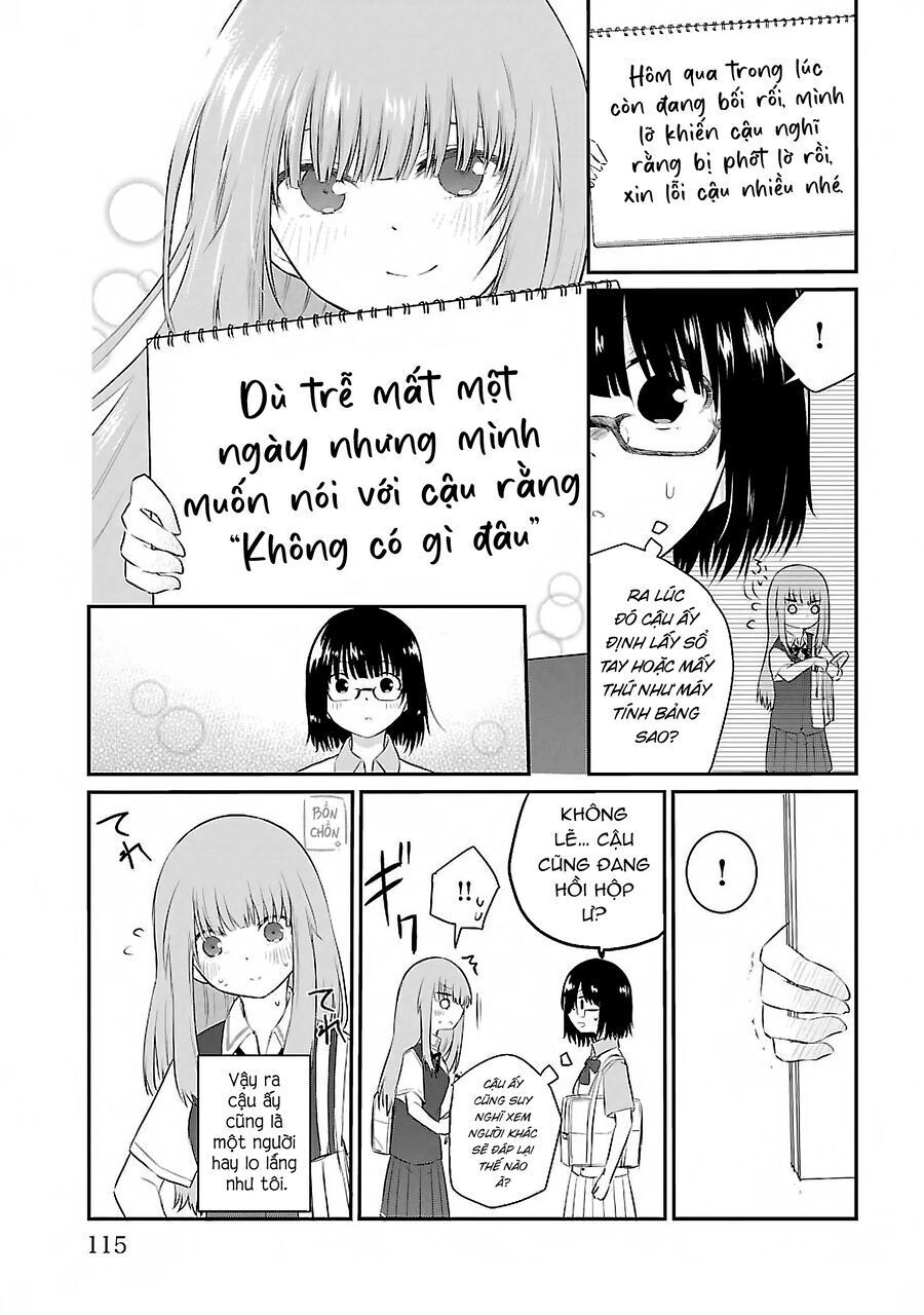 Koe Ga Dasenai Shoujo Wa "Kanojo Ga Yasashisugiru" To Omotte Iru Chapter 40.1 - 8
